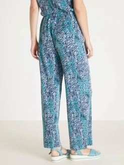 Sale Pantalon 7/8ème large plissé permanent Femme Pantalon