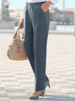 Clearance Pantalon 7/8ème élastiqué Femme Pantalon