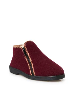 Best Pantoufles bottillons doublées 80% laine Femme Pantoufles, Chaussons