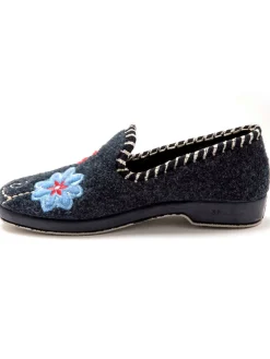 Sale Pantoufles brodées Femme Pantoufles, Chaussons