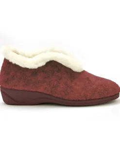 Discount Pantoufles molletonnées Femme Pantoufles, Chaussons
