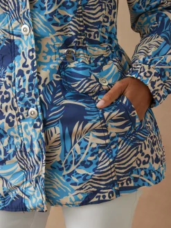 Hot Parka déperlante à capuche amovible Femme Manteau, Parka