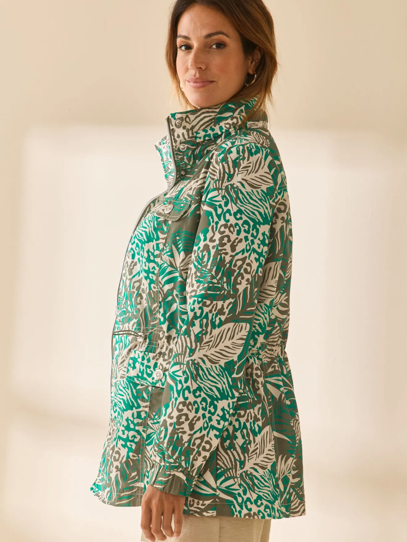 Best Parka déperlante à capuche amovible Femme Manteau, Parka