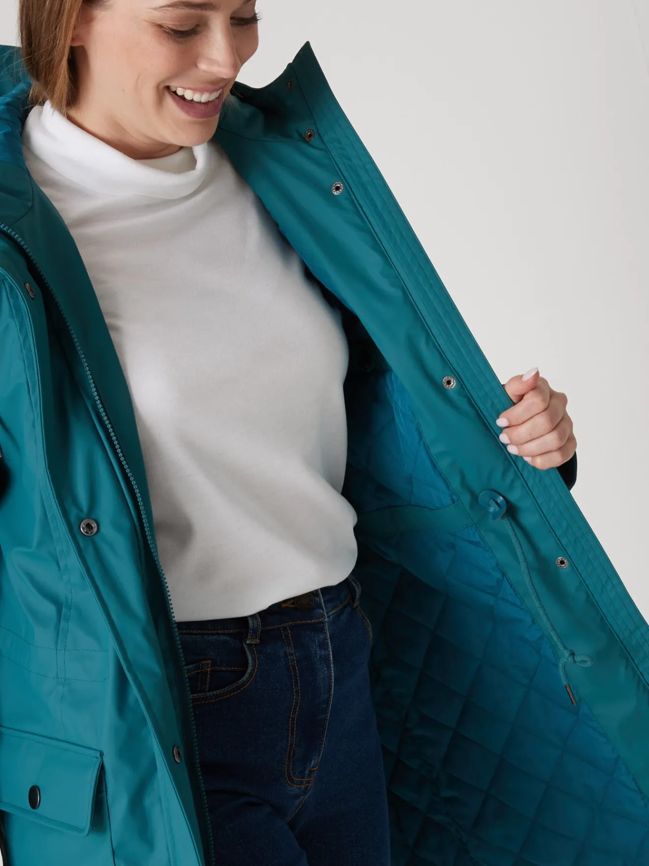 Clearance Parka imperméable coupe-vent Femme Manteau, Parka