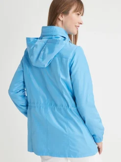 Best Parka légère déperlante à capuche Femme Manteau, Parka