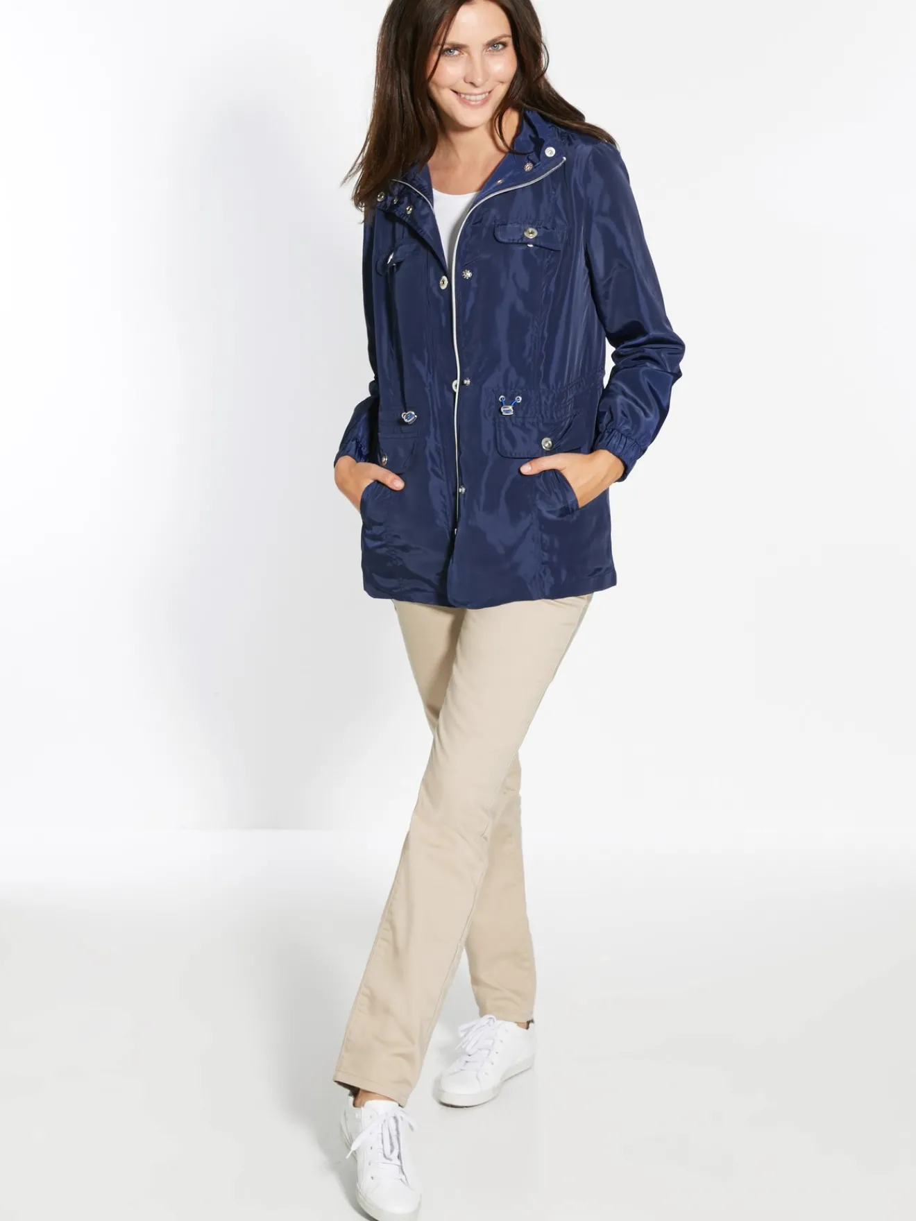 Best Parka légère déperlante à capuche Femme Manteau, Parka