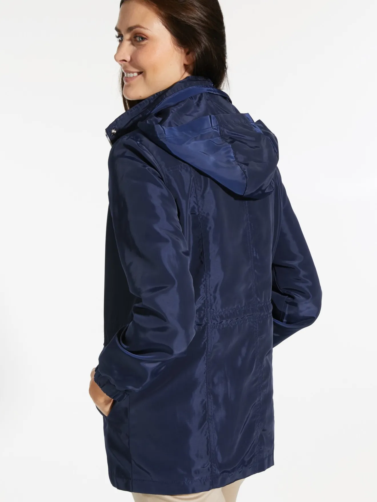 Best Parka légère déperlante à capuche Femme Manteau, Parka