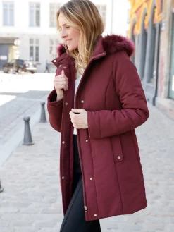 Online Parka longue déperlante Femme Manteau, Parka