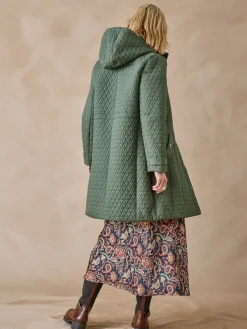 Discount Parka longue matelassée déperlante Femme Manteau, Parka