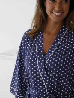 Outlet Peignoir kimono en maille Peignoir, Robe De Chambre