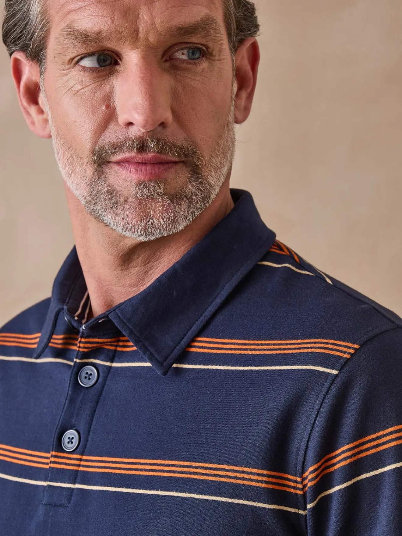 Hot Polo manches longues Homme T-Shirt, Polo