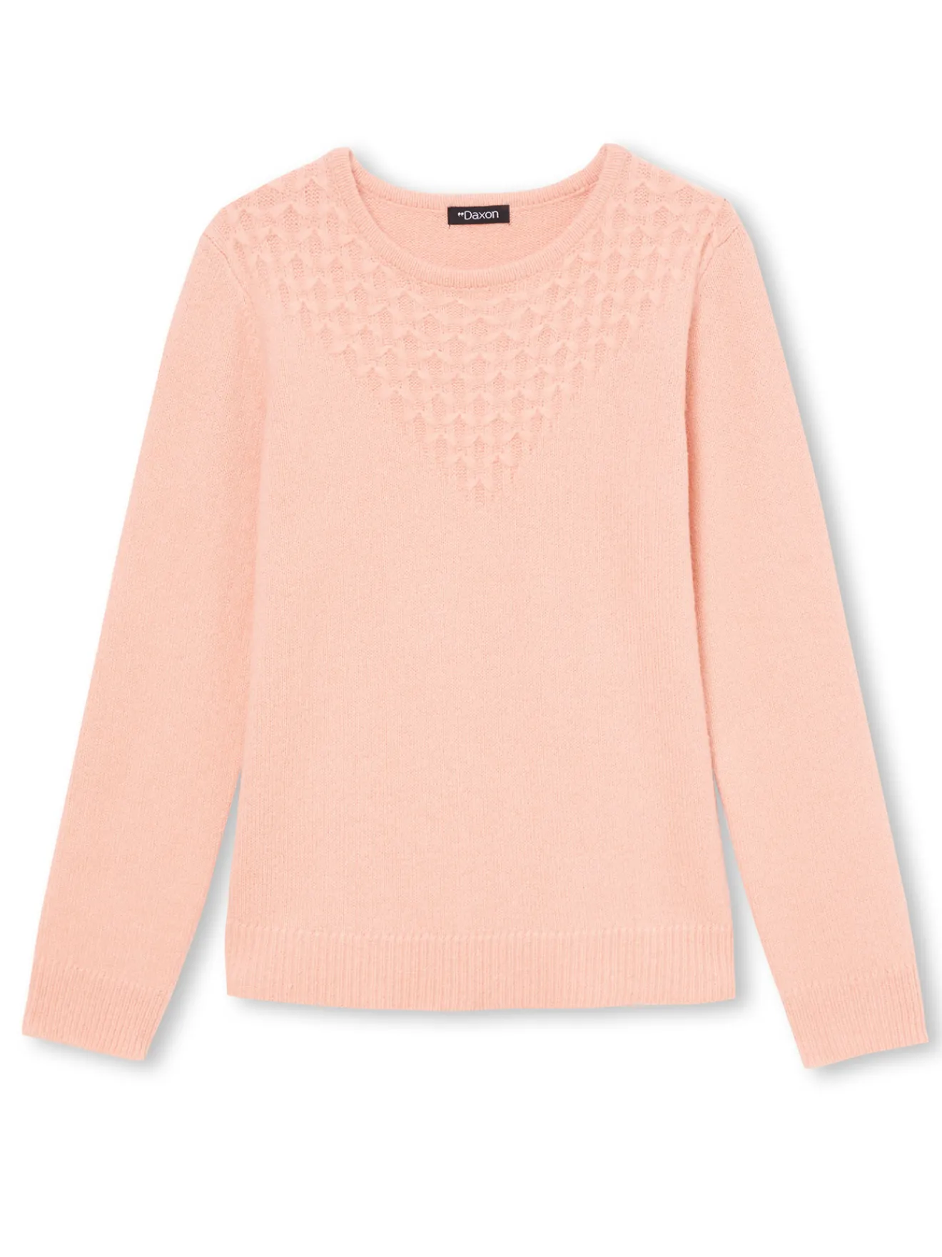 Sale Pull avec jeu de maille pointelle Femme Pull