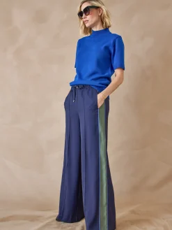 New Pull col montant manches courtes Femme Pull