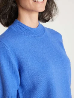 Best Pull col montant manches courtes Femme Pull