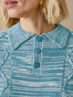 Best Pull col polo Femme Pull