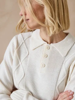 Best Pull col polo Femme Pull