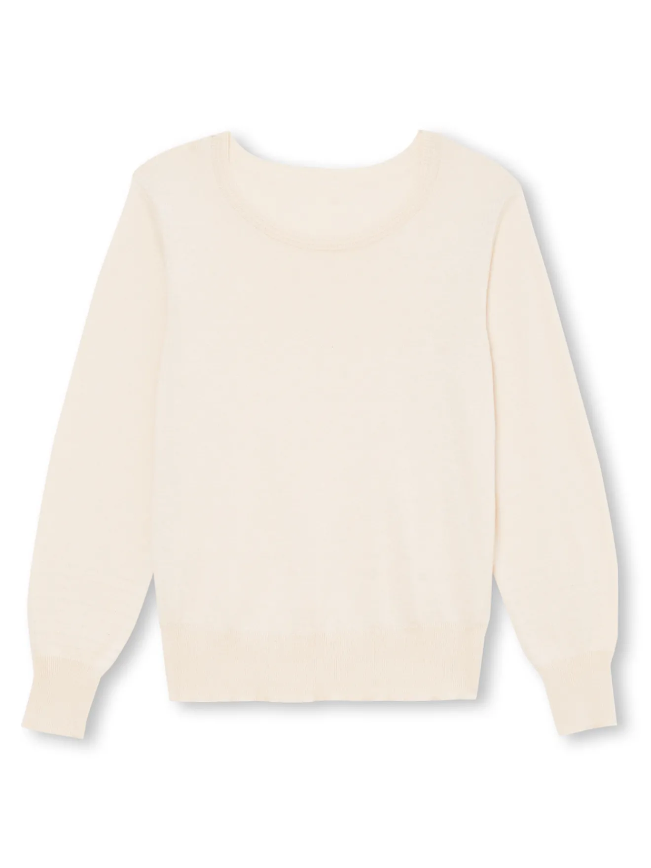 Discount Pull col rond pure laine Femme Pull