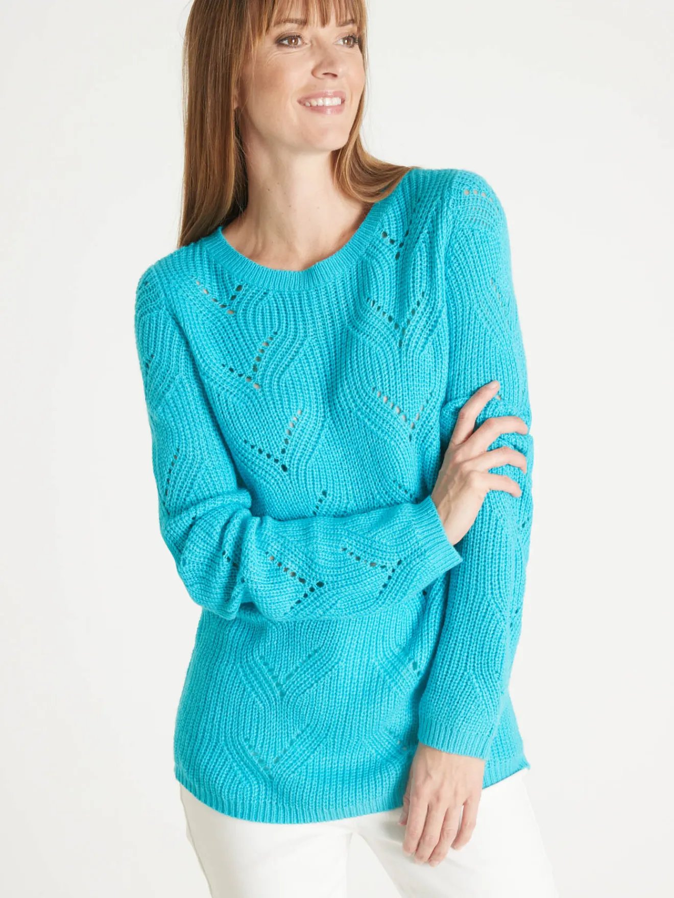 Outlet Pull en côtes perlées Femme Pull