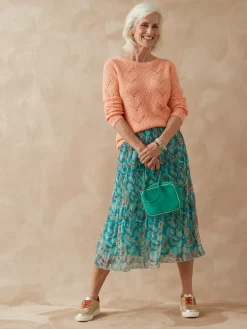 Sale Pull en côtes perlées Femme Pull