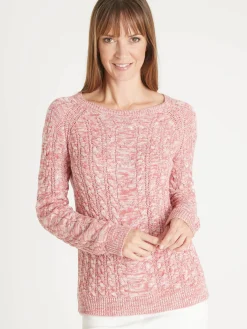 Best Pull en maille torsadée Femme Pull