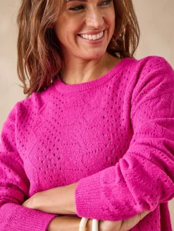 Outlet Pull encolure ronde Femme Pull