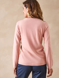 Hot Pull jeux de mailles et torsades Femme Pull