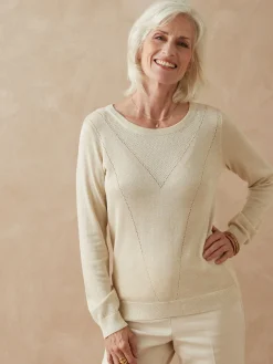 Pull maille fantaisie Femme Pull