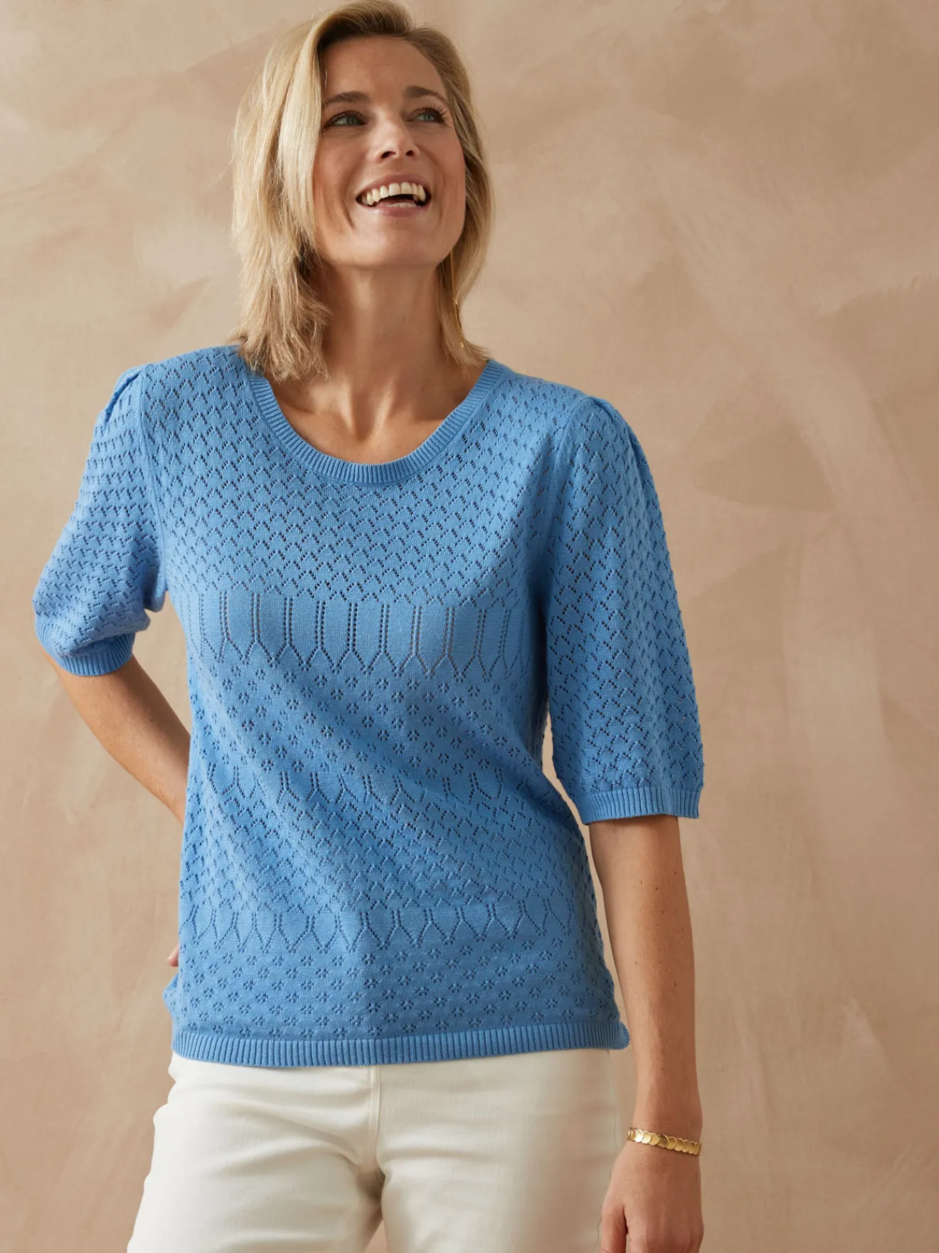 Best Pull manches au coude Femme Pull