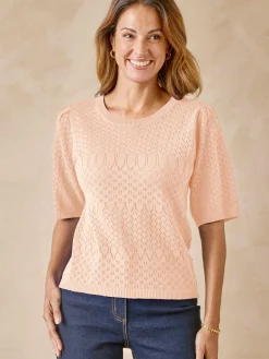 Best Pull manches au coude Femme Pull