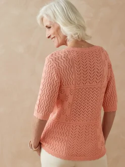 Online Pull manches au coude Femme Pull