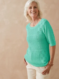 Best Pull manches au coude Femme Pull