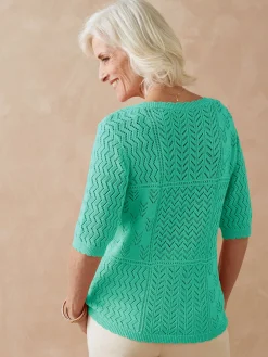 Best Pull manches au coude Femme Pull