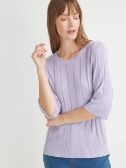 Pull manches coude Femme Pull