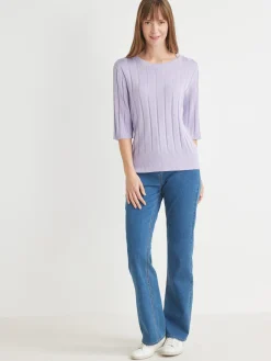 Pull manches coude Femme Pull