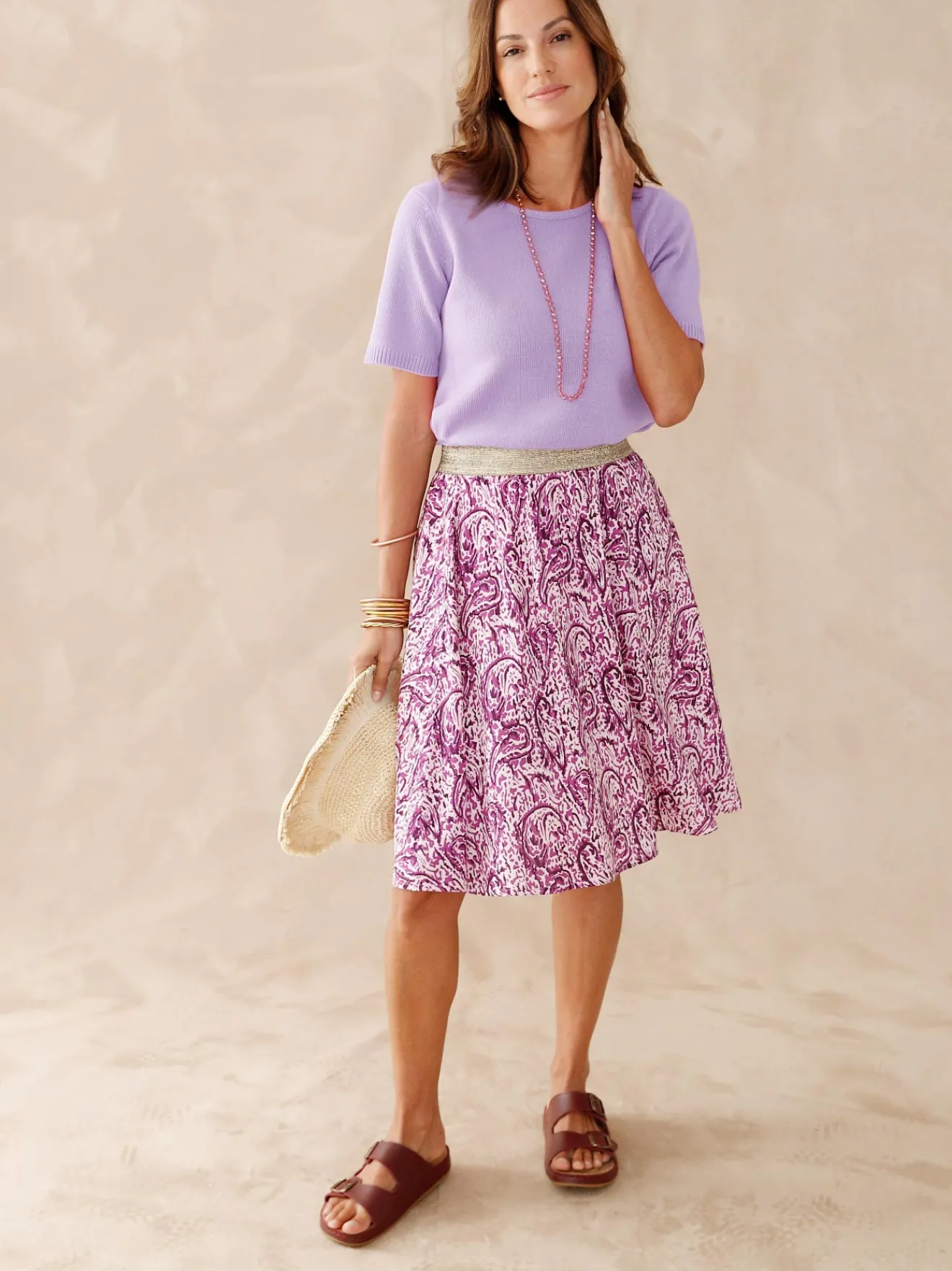 New Pull manches courtes encolure ronde Femme Pull