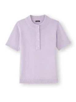 Outlet Pull manches courtes encolure tunisienne Femme Pull