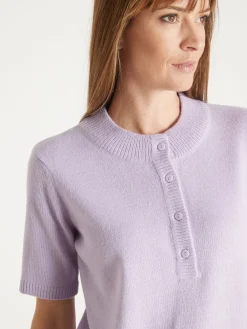 Outlet Pull manches courtes encolure tunisienne Femme Pull