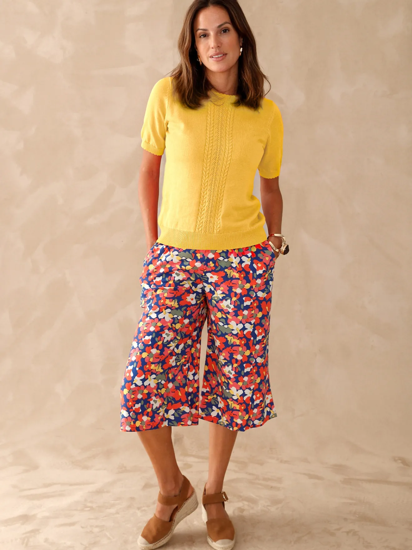 Discount Pull manches courtes finition écailles Femme Pull