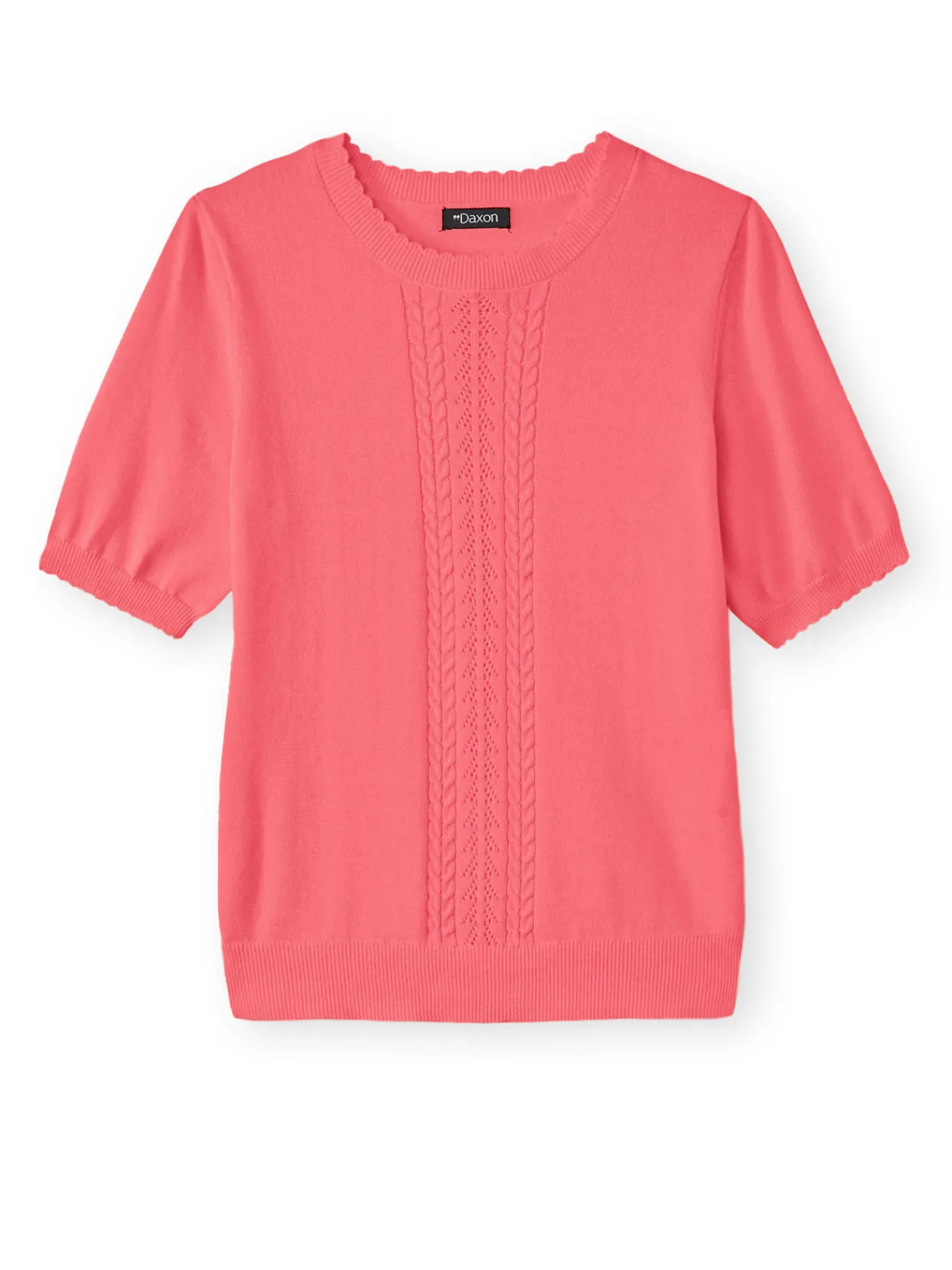 Best Pull manches courtes finition écailles Femme Pull