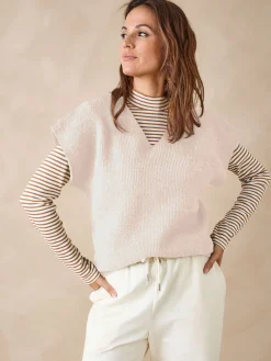 Sale Pull manches T avec laine Femme Pull