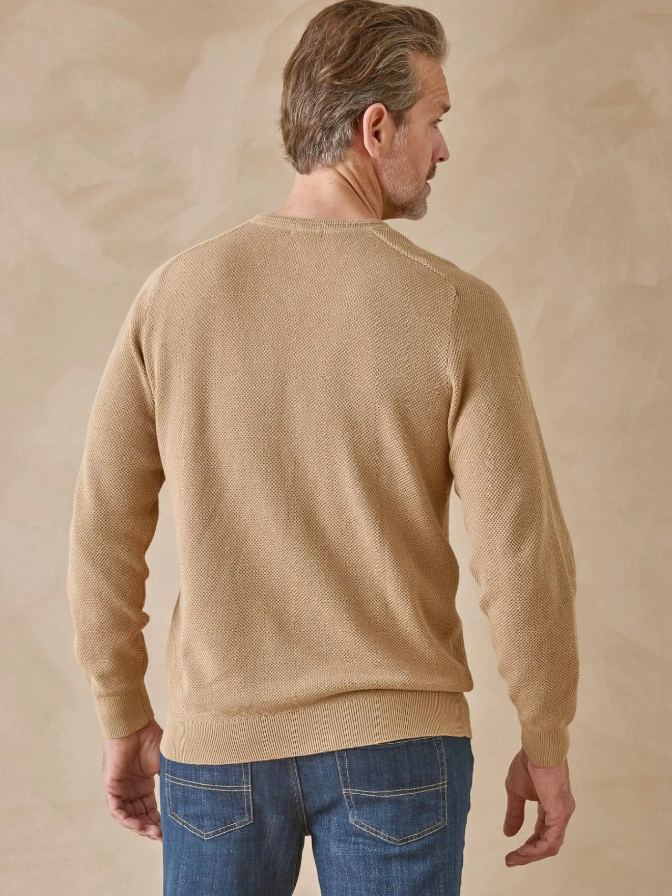 Online Pull point fantaisie pur coton Homme Pull, Sweat