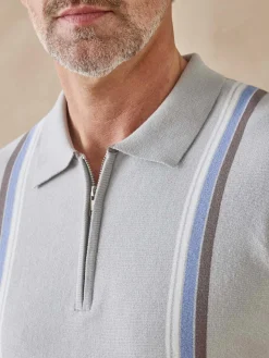 Best Pull polo zippé Homme Pull, Sweat