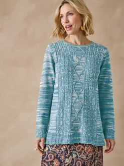 Best Pull torsadé encolure ronde Femme Pull