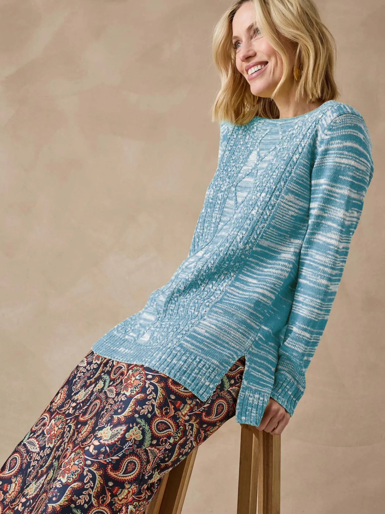 Best Pull torsadé encolure ronde Femme Pull