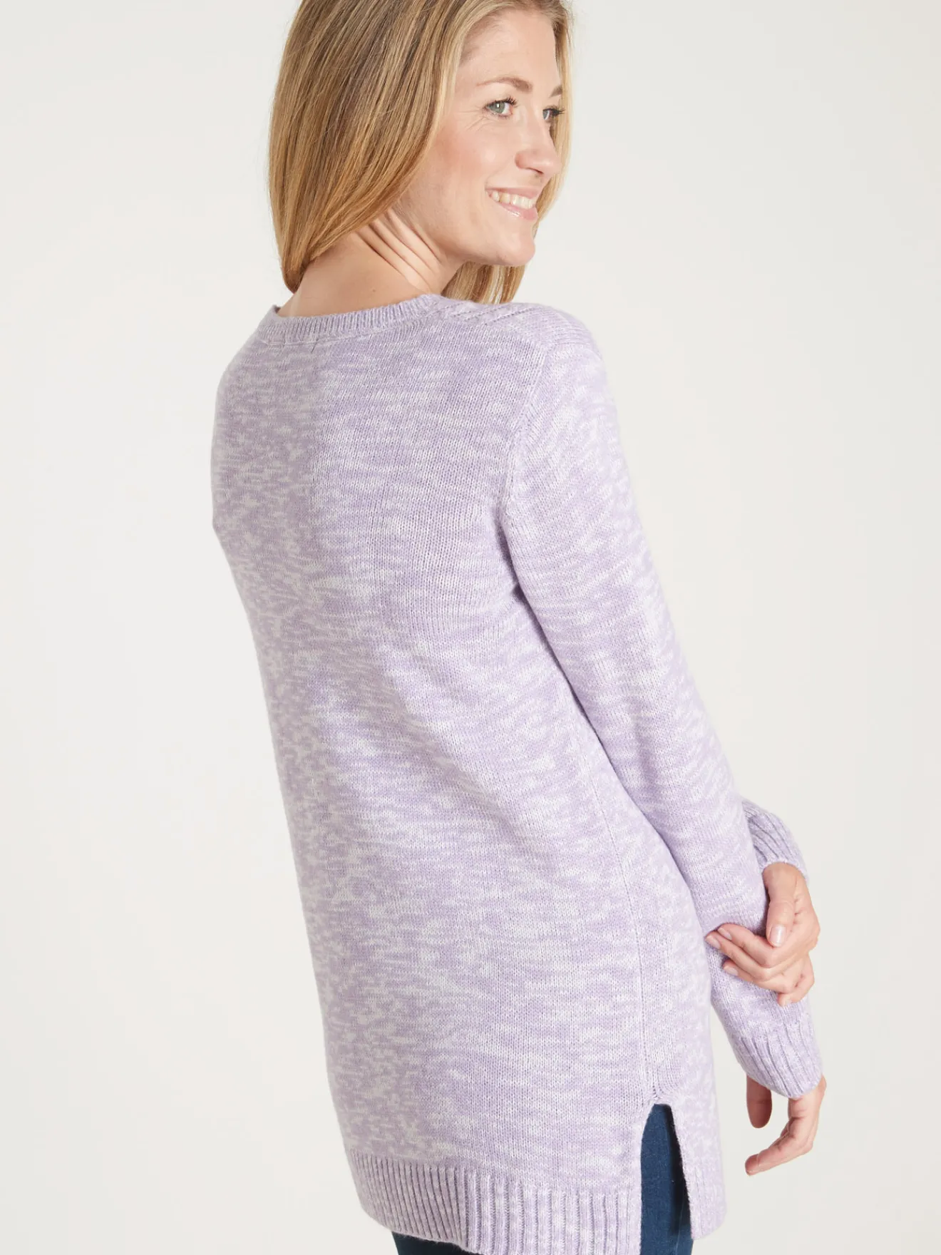 Sale Pull torsadé encolure ronde Femme Pull