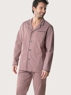 New Pyjama boutonné POPELINE Homme Pyjama