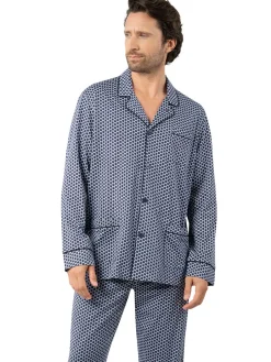 Clearance Pyjama boutonné POPELINE Homme Pyjama