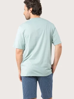 Best Pyjama court Coton bio col V homme Homme Pyjama