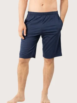 Best Pyjama court mercerisé col tunisien Homme Pyjama