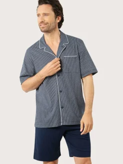 Pyjama court ouvert Business homme Homme Pyjama